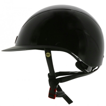 Equitheme Wings MIPS rijhelm Black Shine